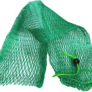 Fishing Net Bag Foldable Fishing Keep Net Diving Bag 4/5 Inch Mesh 35 Inch Length Fishing Net